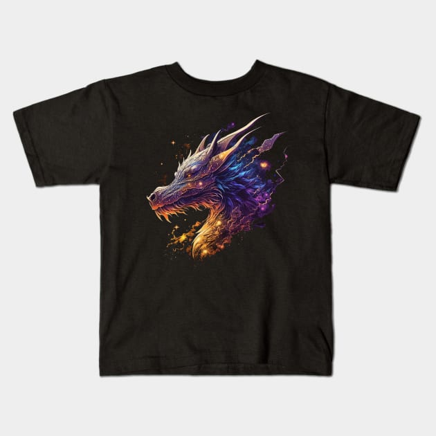 dragon Kids T-Shirt by a cat cooking